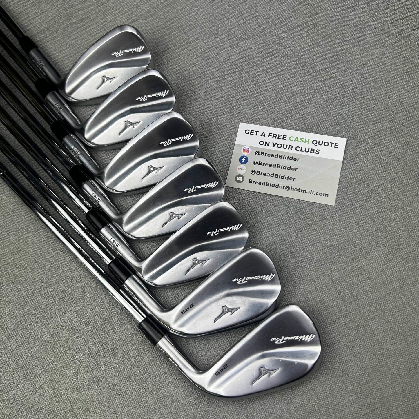 Mizuno Pro 245 241 Combo Set - Extra Stiff Flex / 4-PW