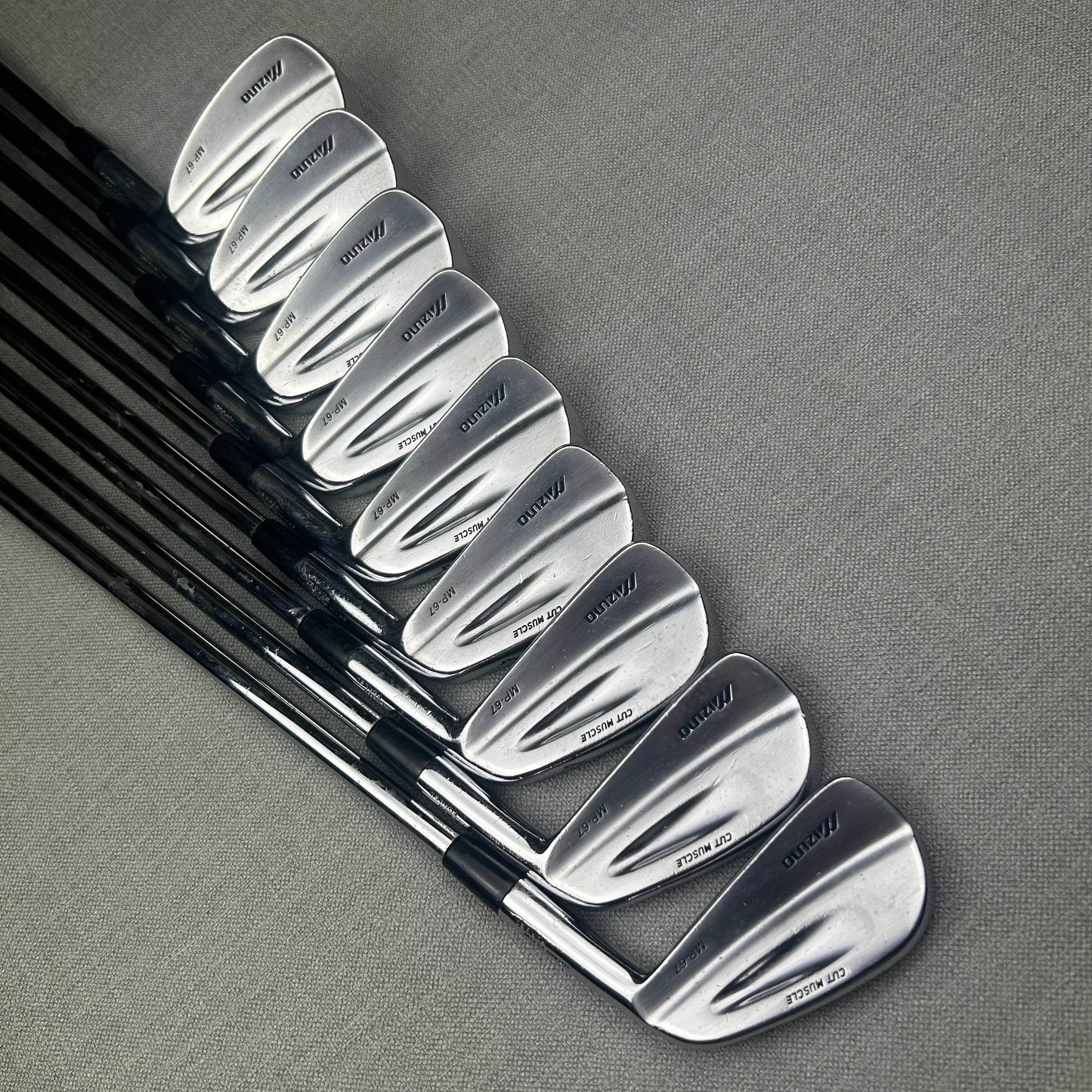 Mizuno MP67 Irons - Stiff Flex / 2-PW