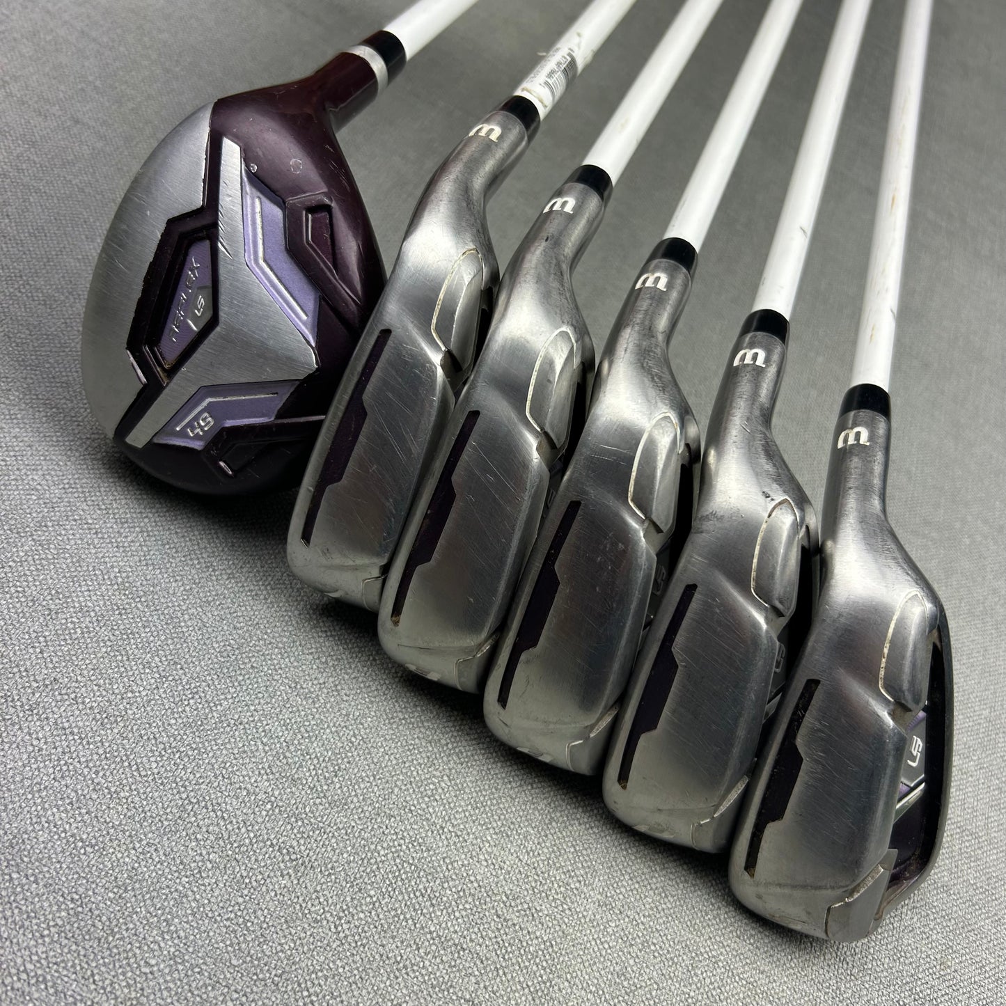 Wilson Reflex Ladies Iron Set - Ladies Graphite / 6-SW