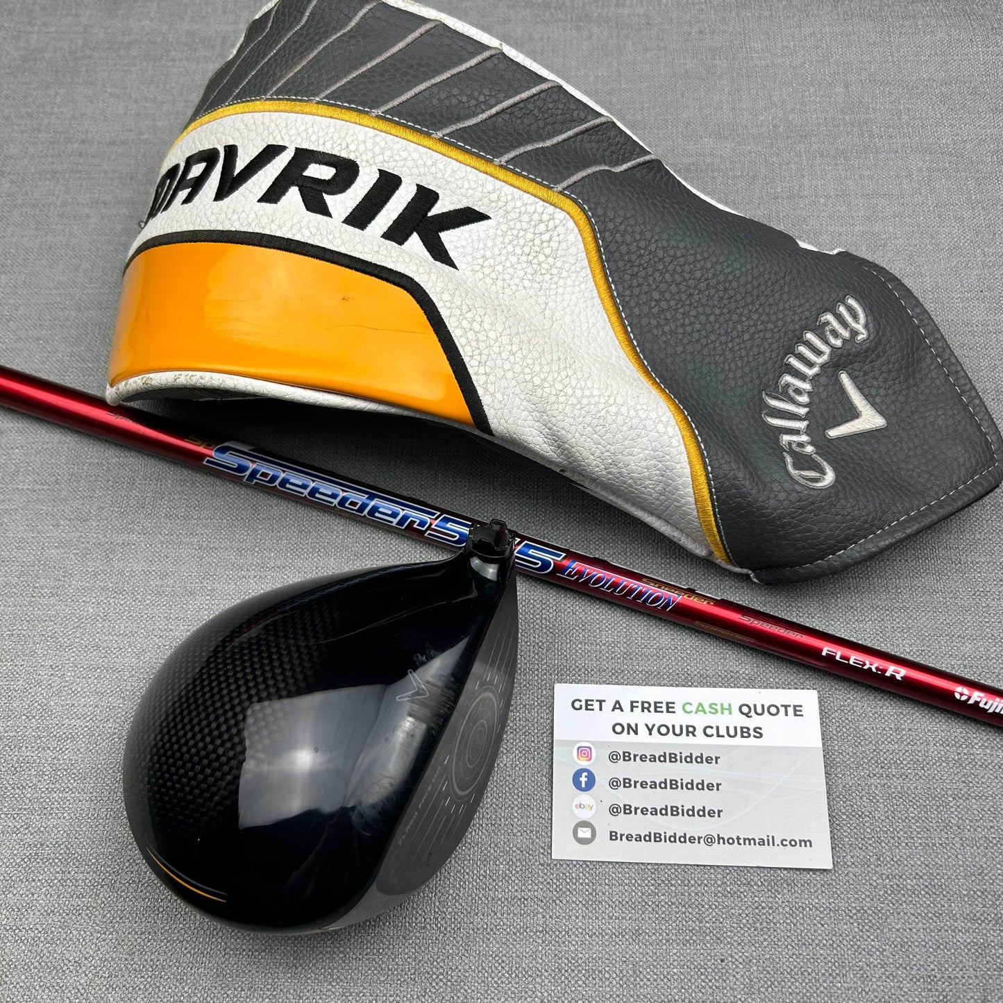 Callaway Mavrik Sub Zero Driver - Regular Flex / 9 Degree