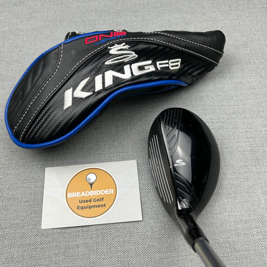 Cobra King F8 ONE 4 Hybrid - Regular Flex  / 22 Degree / ONE Length