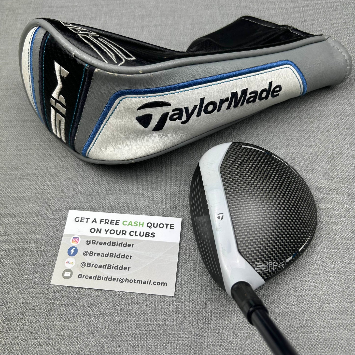 Taylormade SIM Max Fairway 3 Wood - Ventus Stiff Flex / 15 Degree