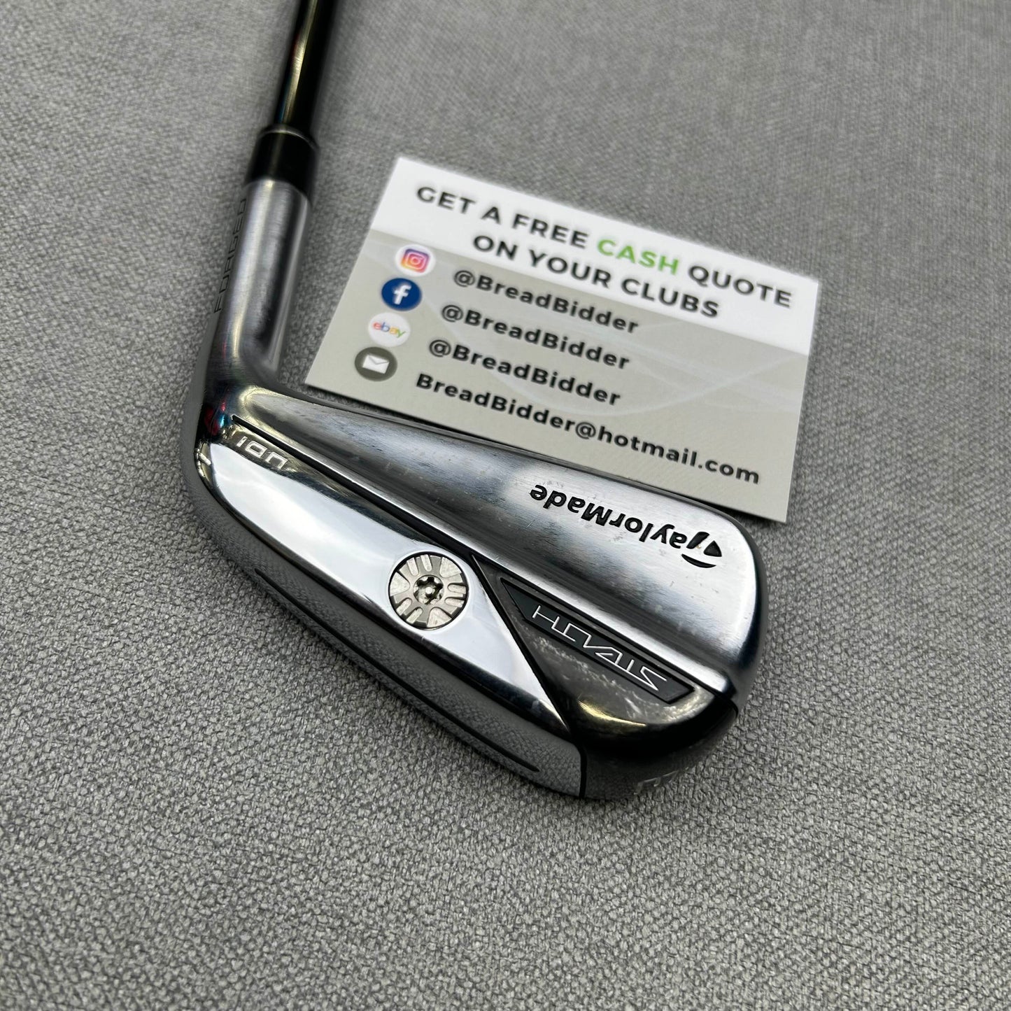 Taylormade Stealth UDI 3 Iron - KBS Tour Issue 125g X Flex / 20 Degree / Hot Melted Head