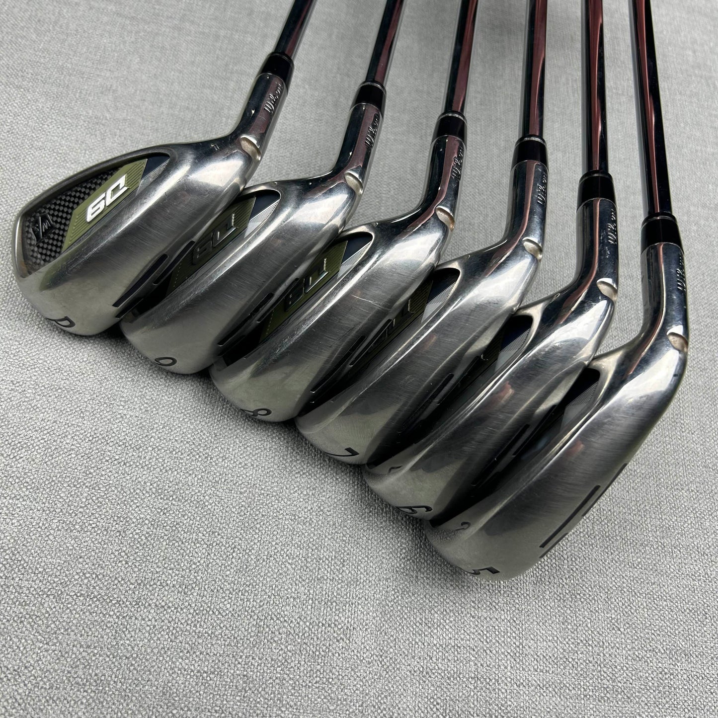 Wilson D9 Irons - Regular Flex Lite / 5-PW / Left Handed