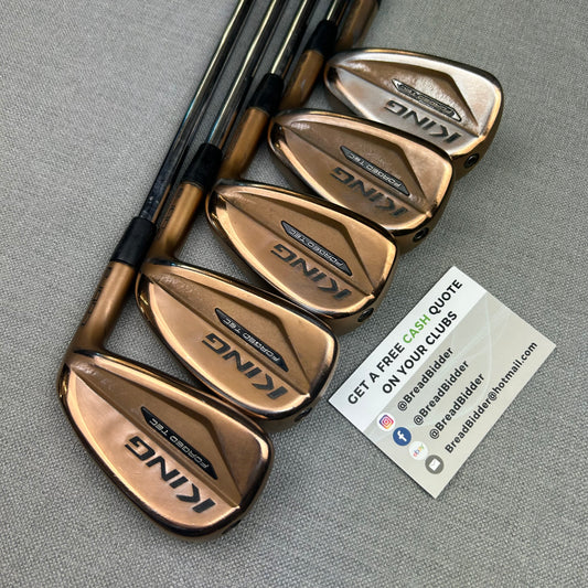 Cobra Forged TEC Copper Iron Set / 6-PW - Regular Flex