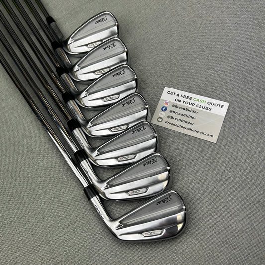 Titleist T100s Irons - Stiff Flex / 4-PW