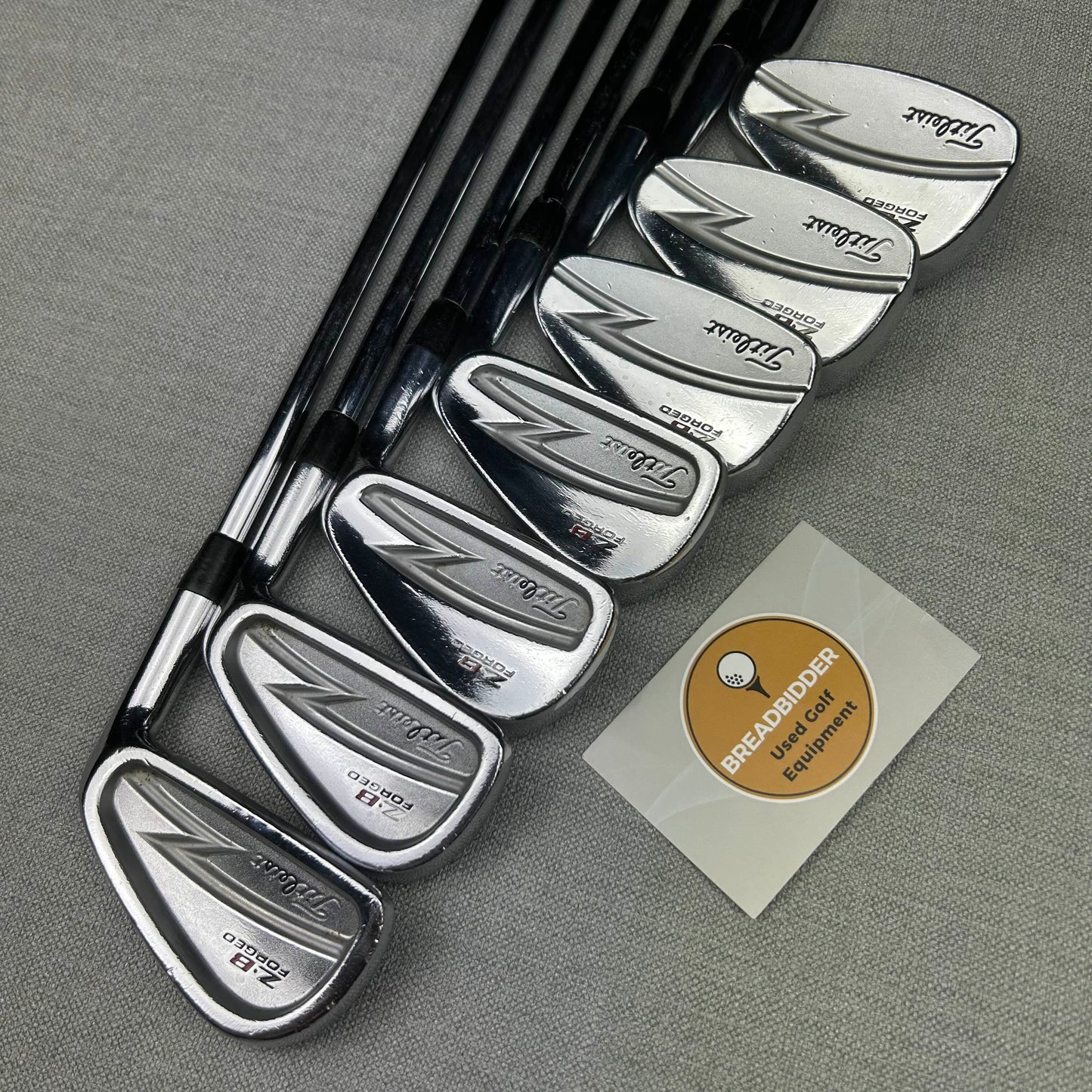 Titleist ZB Forged Irons - Stiff Flex / 4-PW