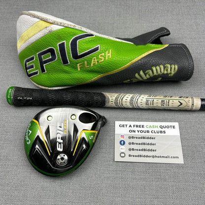 Callaway Epic Flash Fairway 5W - 18 Degree / Regular Flex