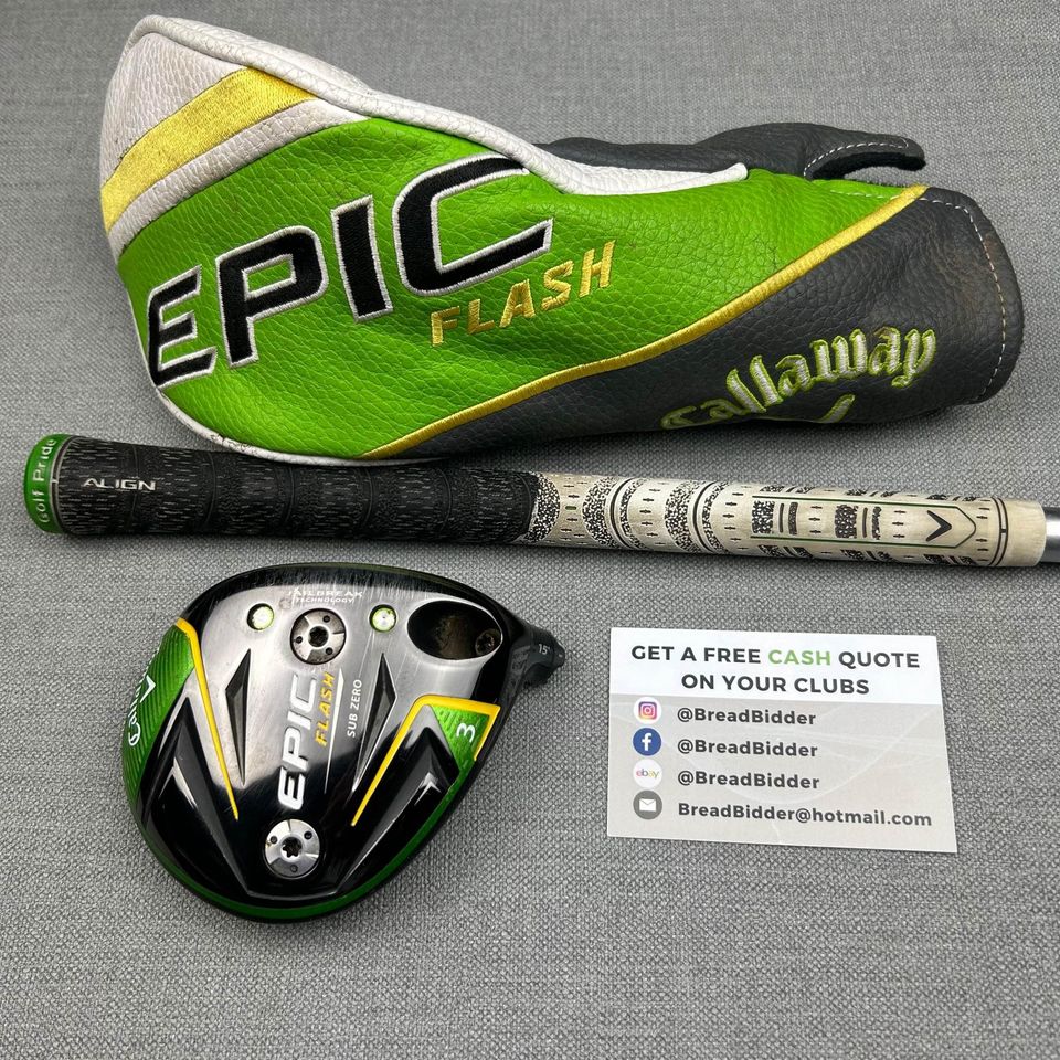 Callaway Epic Flash Subzero 3W - 15 Degree / Regular Flex