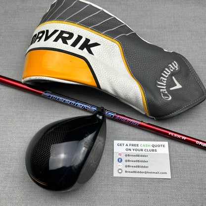 Callaway Mavrik Sub Zero Driver - Regular Flex / 9 Degree