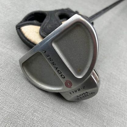 Odyssey White Hot 2 Ball Putter - 33 Inches / Centre Shaft / SuperStroke