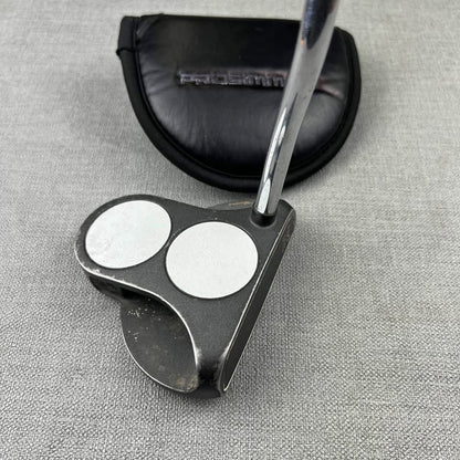Odyssey DFX 2 Ball Broomstick Putter - 45 Inches / Extended Grip