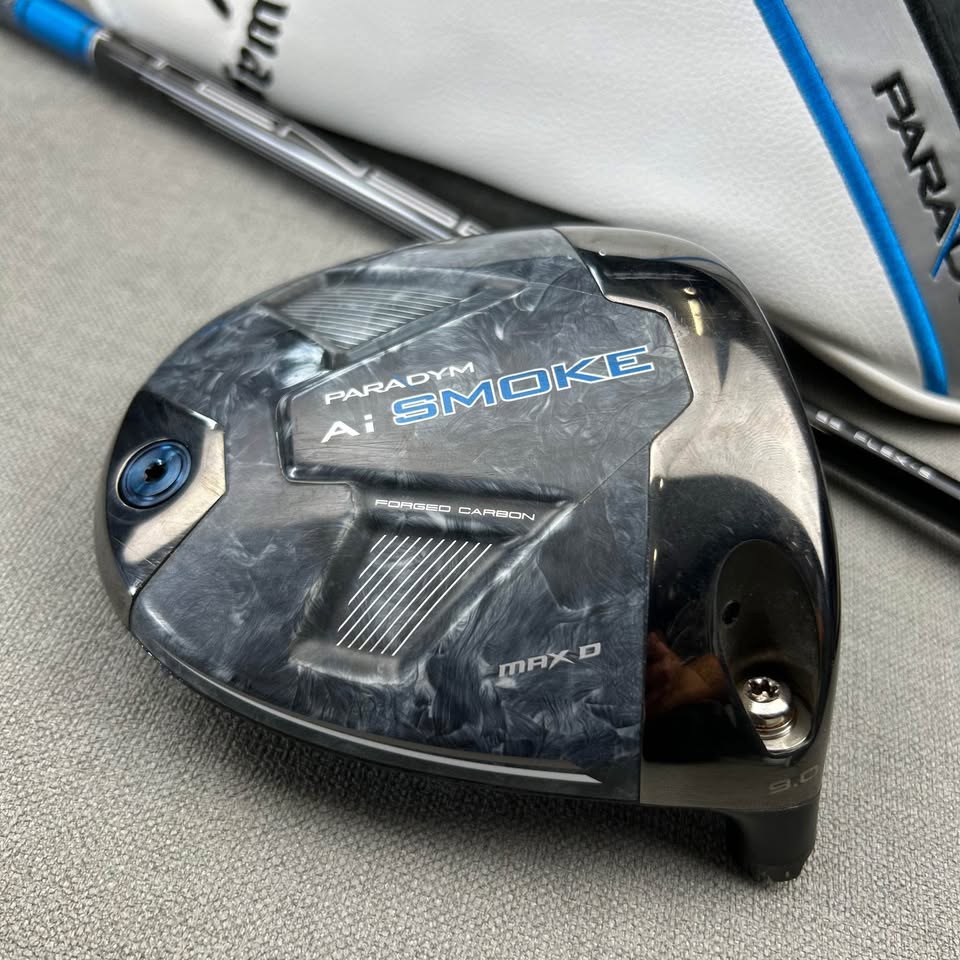 Callaway Paradym Ai Smoke Max D Driver - Stiff Flex / 9 Degree