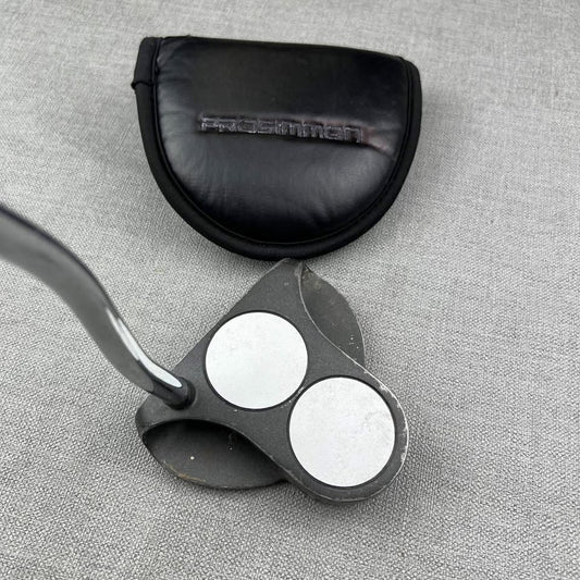 Odyssey DFX 2 Ball Broomstick Putter - 45 Inches / Extended Grip