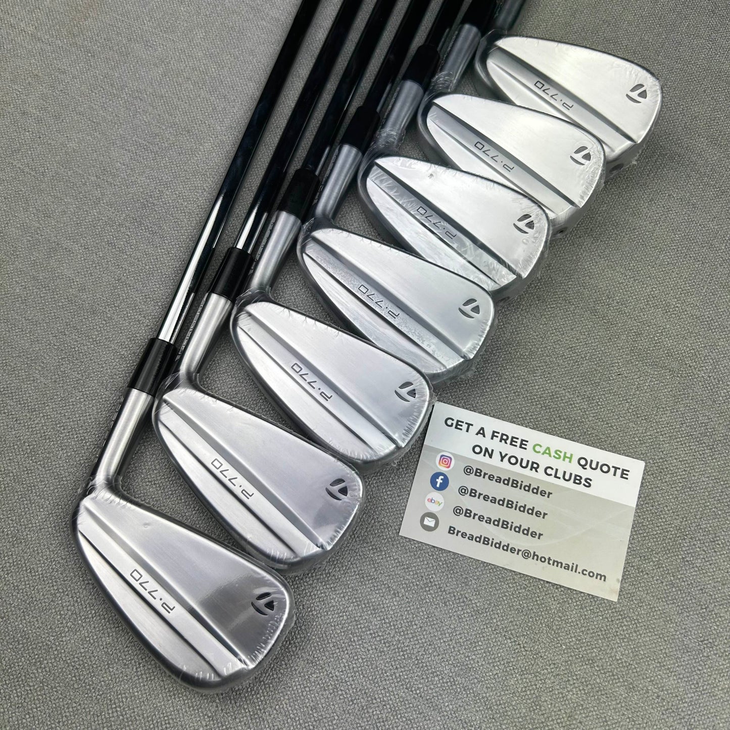 Taylormade P770 2025 Irons - Regular Flex / 4-PW / BRAND NEW CANCELLED ORDER