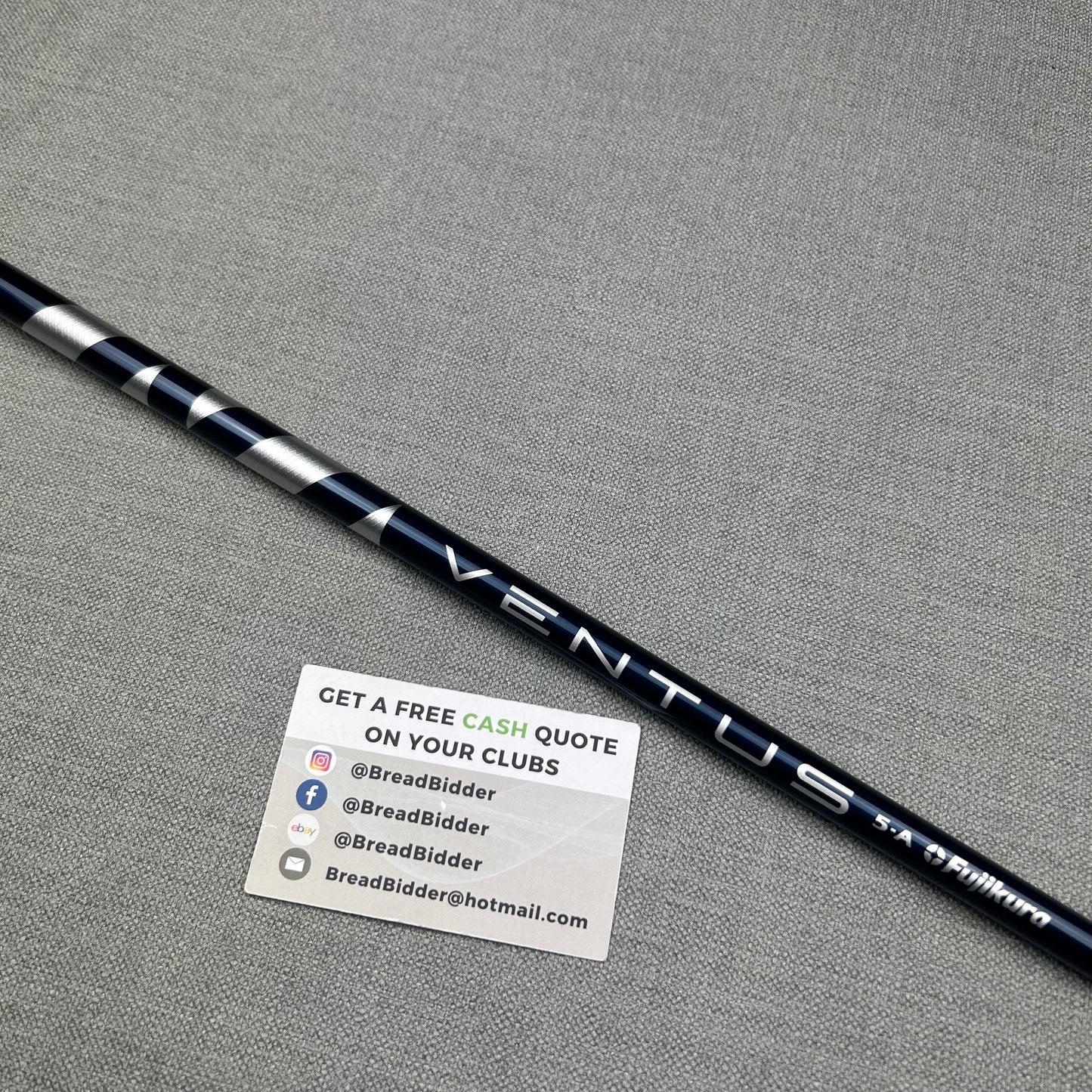 Fujikura Ventus Blue Driver Shaft - Senior Flex / Ping Adapter