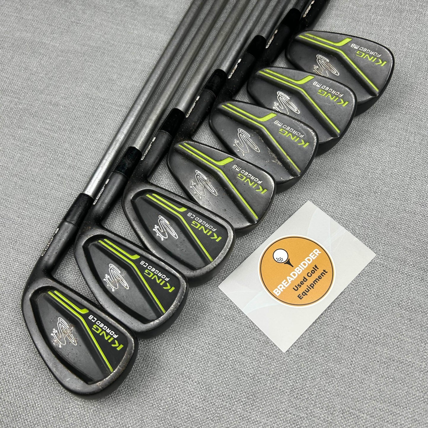 Cobra King Forged CB/MB Combo Set - KBS Stiff Flex / 4-PW