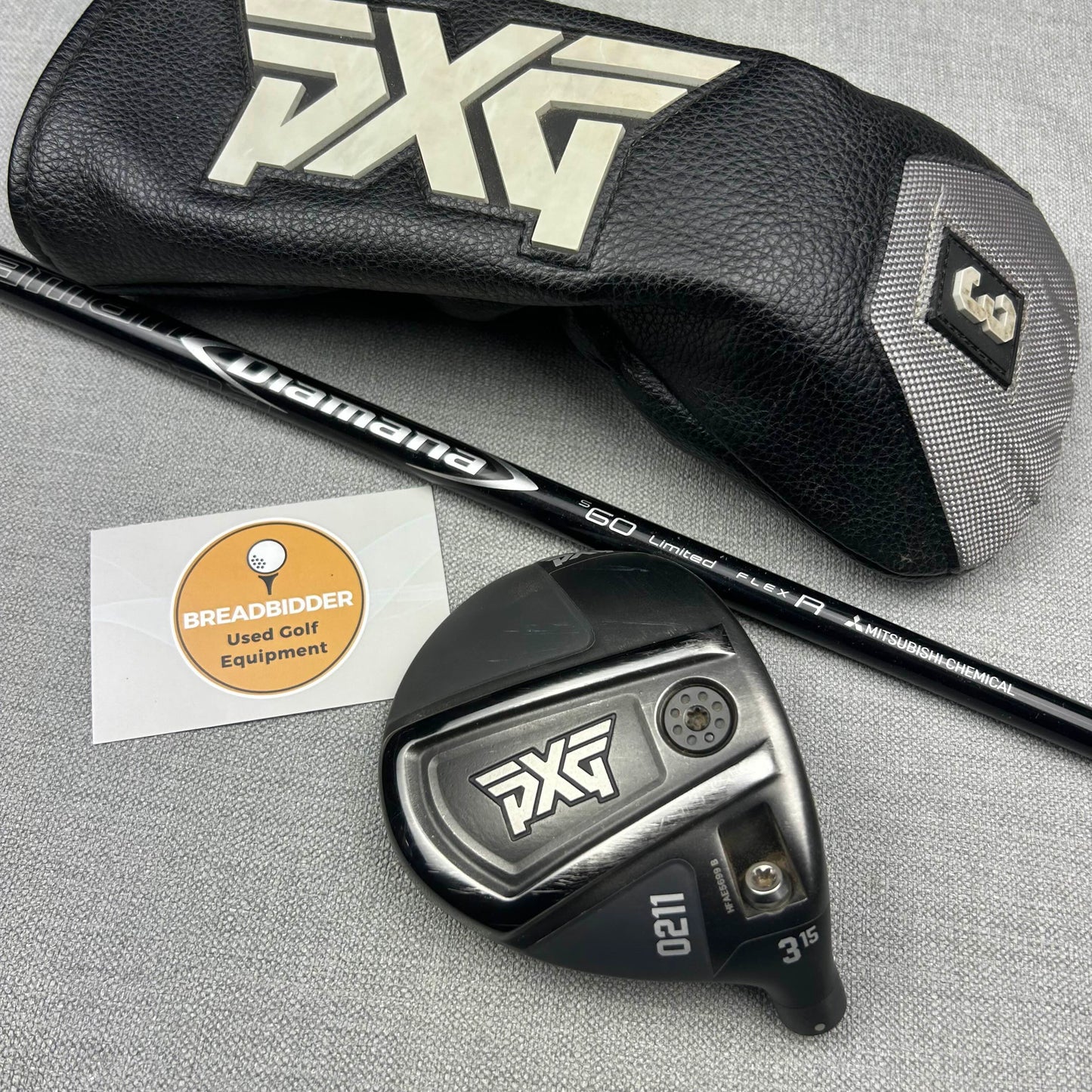 PXG 0211 Fairway 3 Wood - Regular Flex / 15 Degree