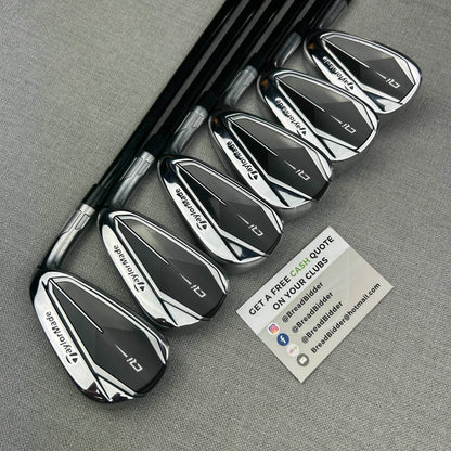 Taylormade Qi Irons - Upgraded Ventus Regular Flex / 5-PW