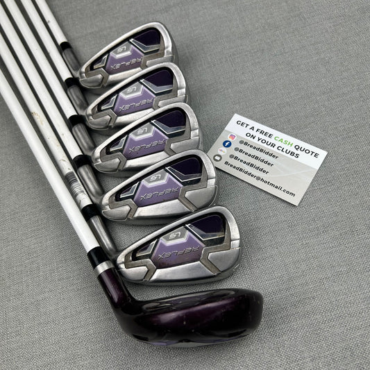 Wilson Reflex Ladies Iron Set - Ladies Graphite / 6-SW
