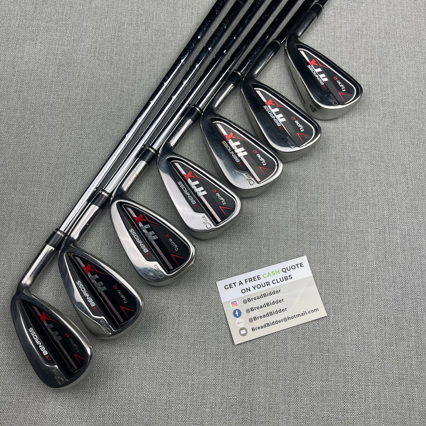 Ben Ross HTX Type R Irons - Regular Flex / 4-PW