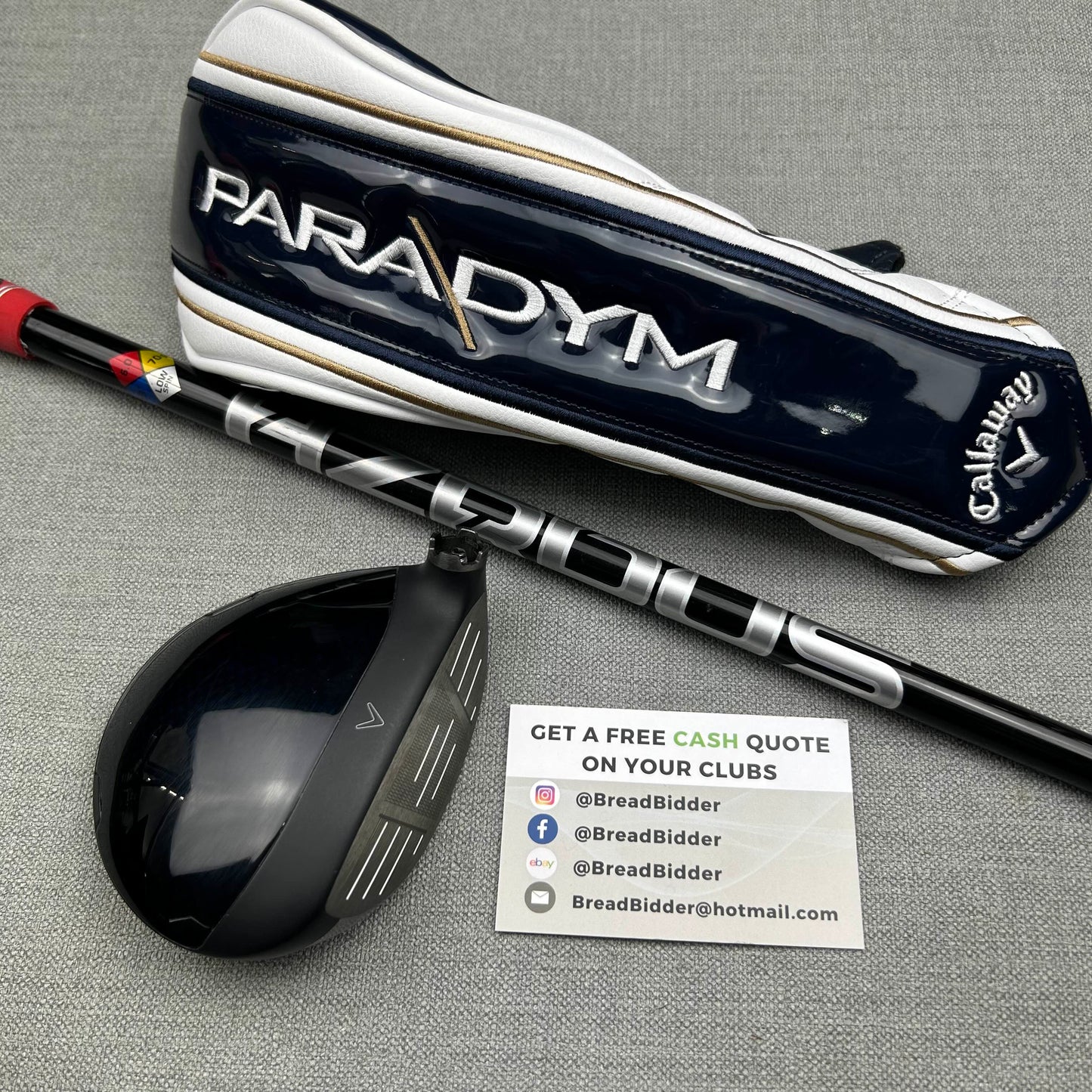 Callaway Paradym Fairway 3 Wood High Launch - 16.5 Degree / Stiff Flex