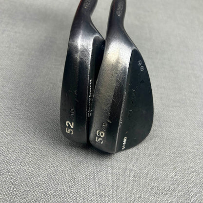 Cleveland RTX3 Black Wedges - Wedge Flex / 52 & 58 Degree