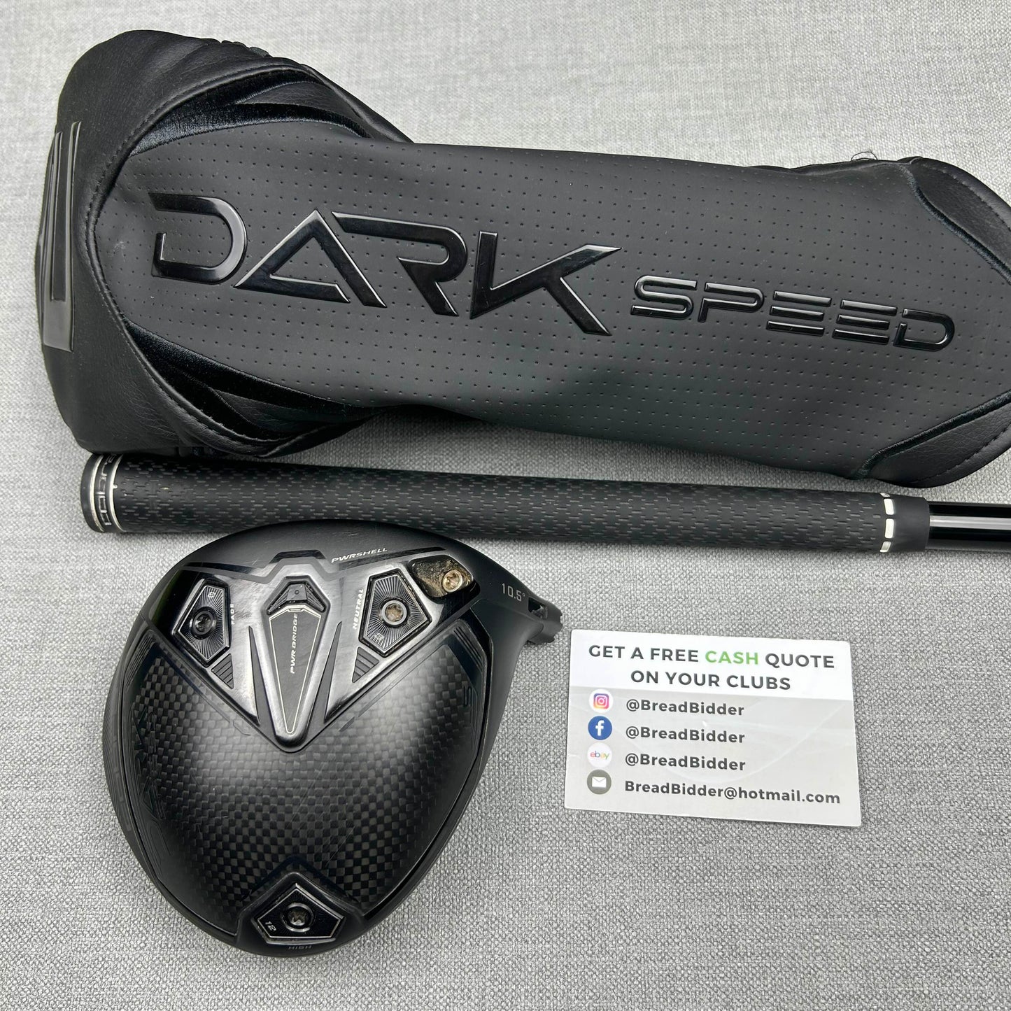 Cobra DarkSpeed Driver - Regular Flex / 10.5 Degree / Low Spin