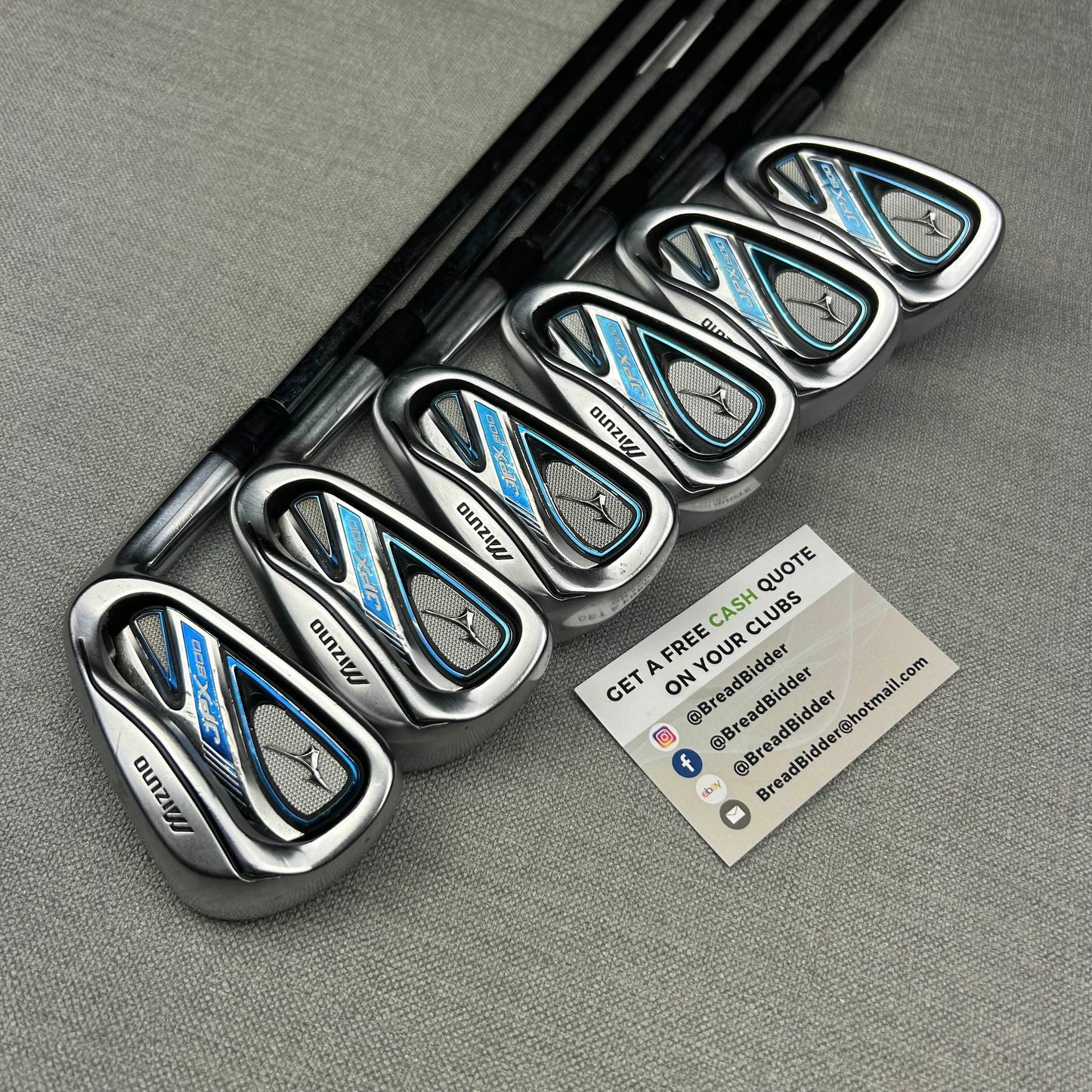 Mizuno JPX800 Irons - Regular Flex / 5-PW