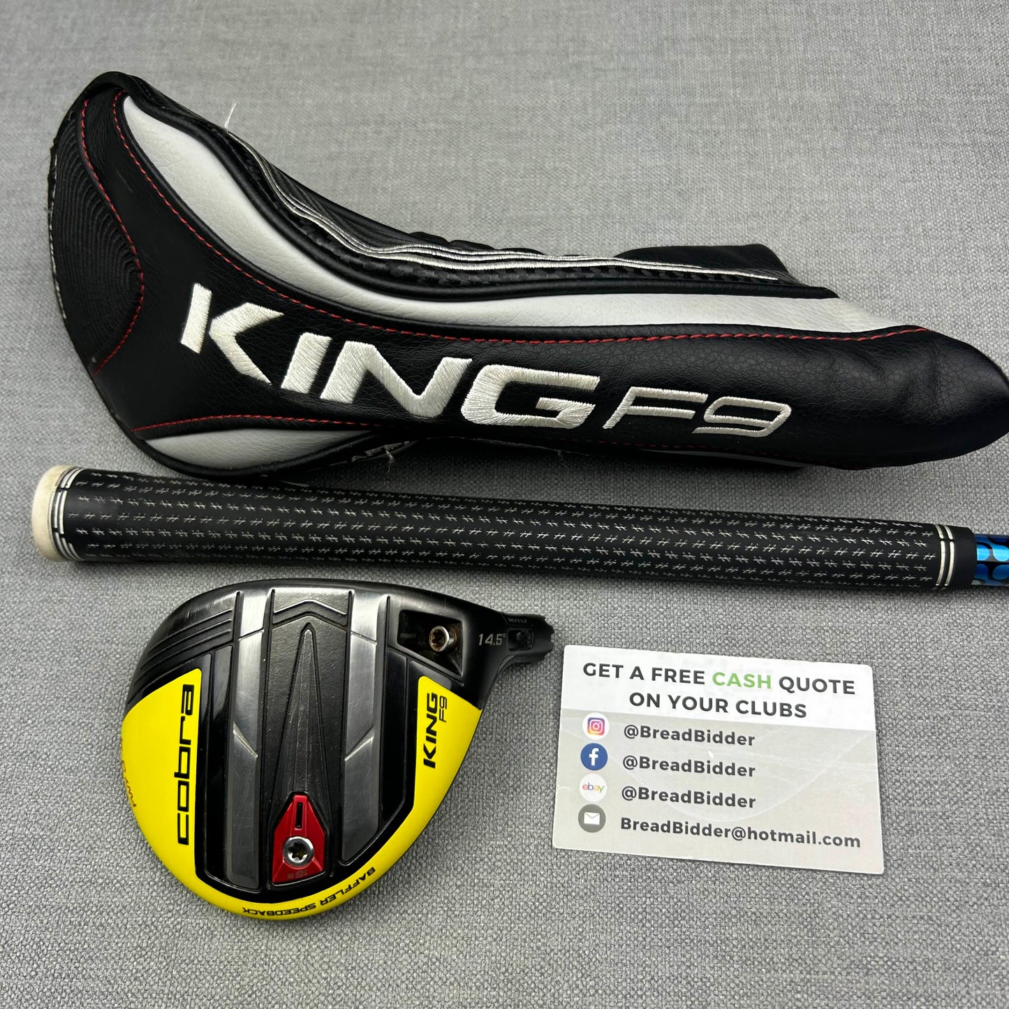 Cobra King F9 Fairway 3 Wood - Regular Flex / 14.5 Degree