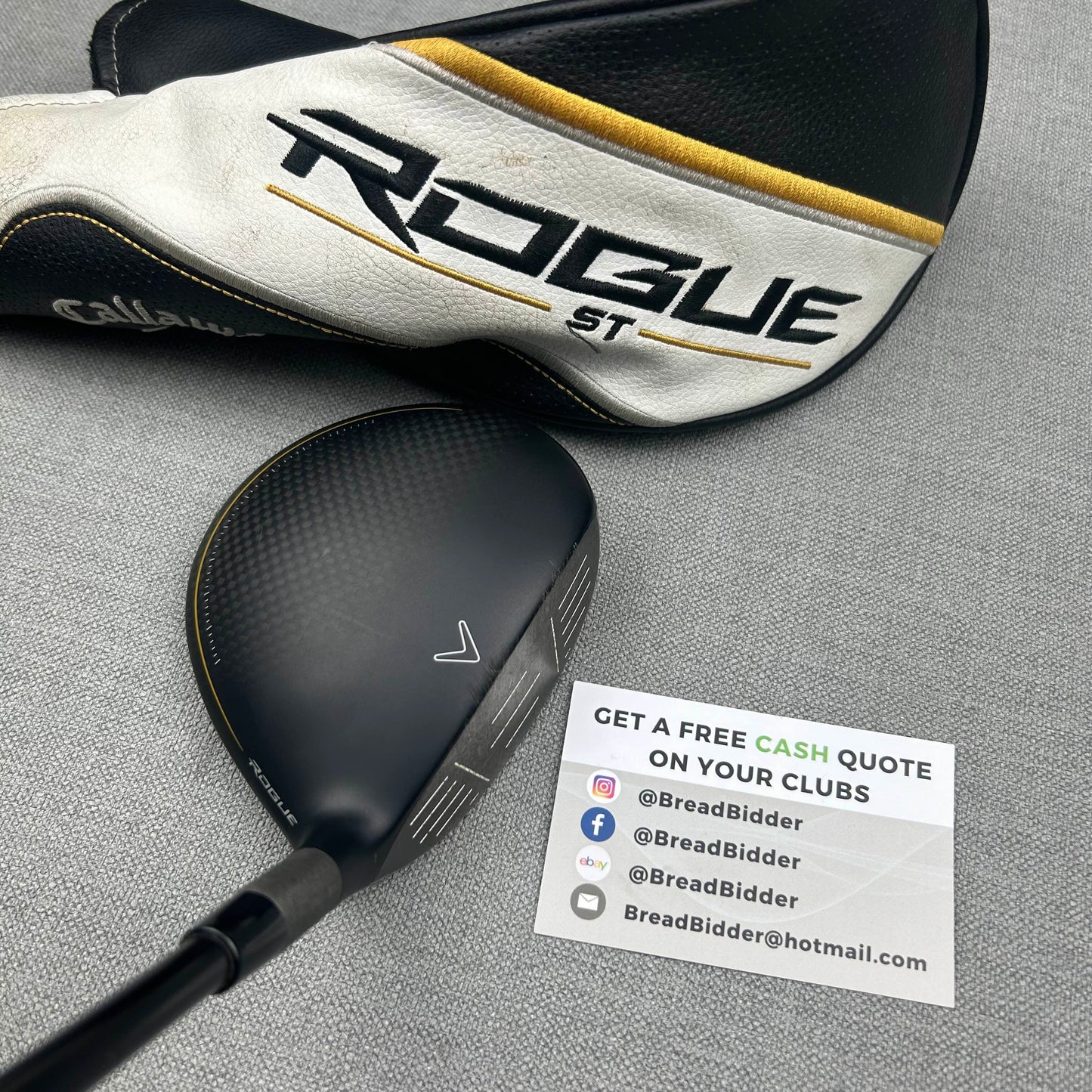 Callaway Rogue ST Max Fairway 3 Wood - Stiff Flex / 15 Degree / Left Handed