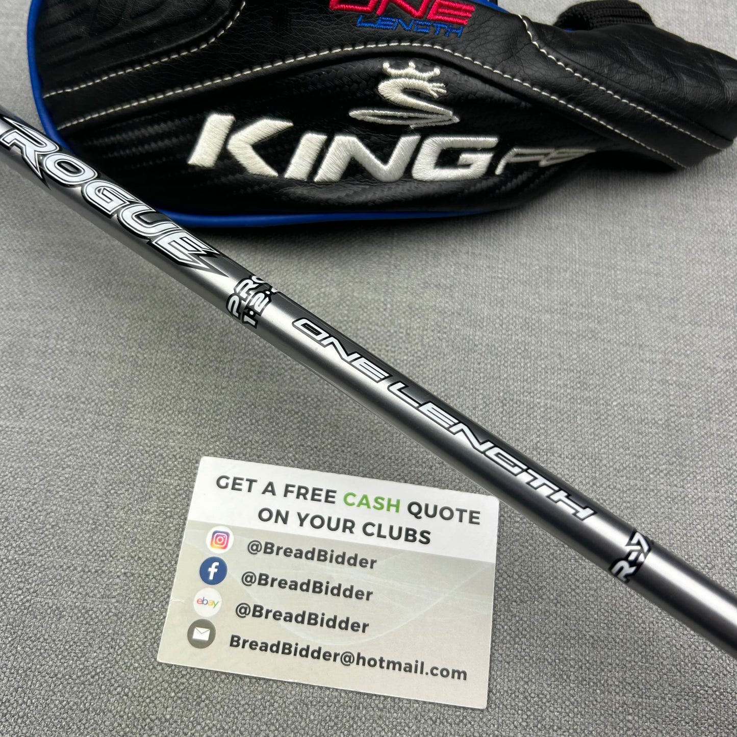 Cobra King F8 ONE 4 Hybrid - Regular Flex  / 22 Degree / ONE Length