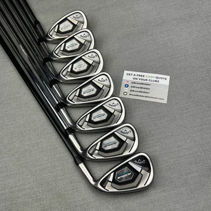 Callaway Rogue CF18 Irons - Regular Flex / 4-PW