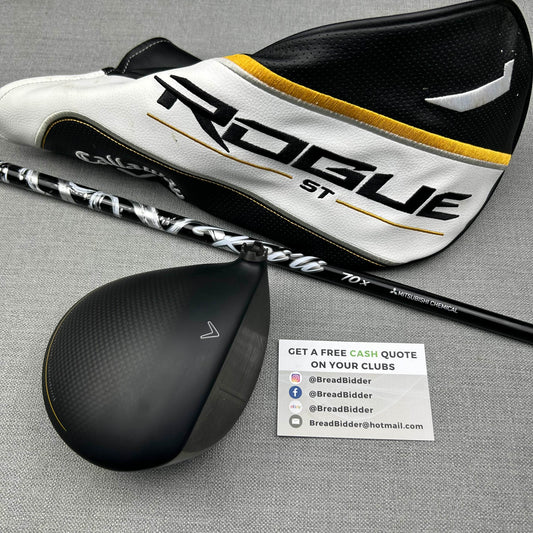 Callaway Rogue ST Triple Diamond Driver - Extra Stiff / 9 Degree / Tour Issue Head