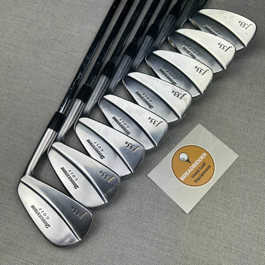 Bridgestone J33b Irons - Stiff Flex / 4-PW