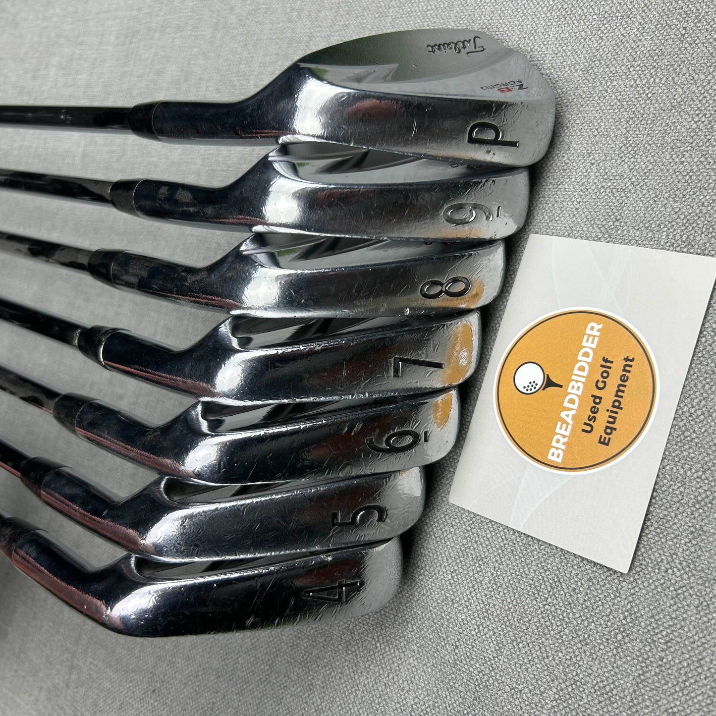 Titleist ZB Forged Irons - Stiff Flex / 4-PW