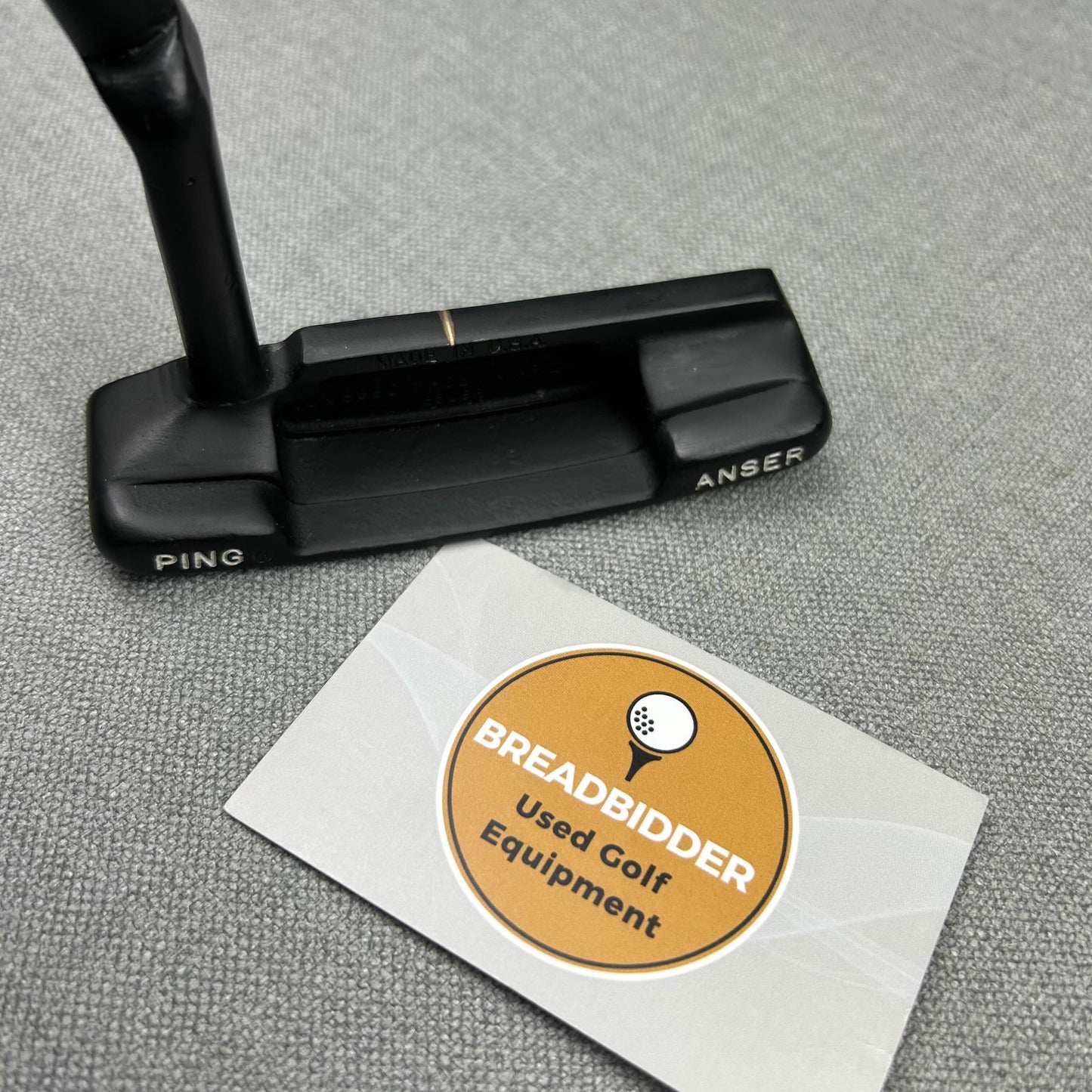 Ping Karsten Anser Putter - Custom Black Professional Finish / 36.5 Inches