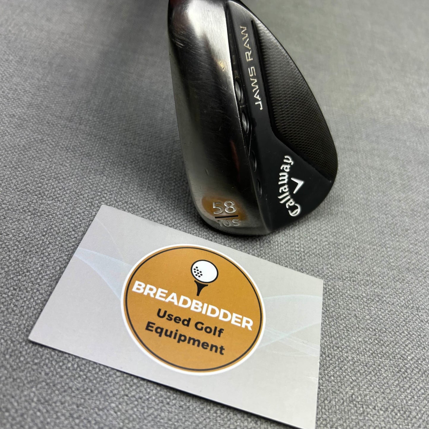 Callaway Jaws Raw Black Plasma Wedge - 58 Degree / Wedge Flex Tour Issue